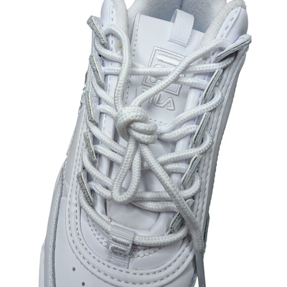 Fila Disruptor II Premium Women’s White Sneakers US 7 Platform - Picture 10 of 13